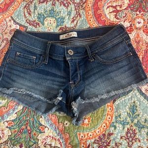 Womens Denim Hollister Shorts